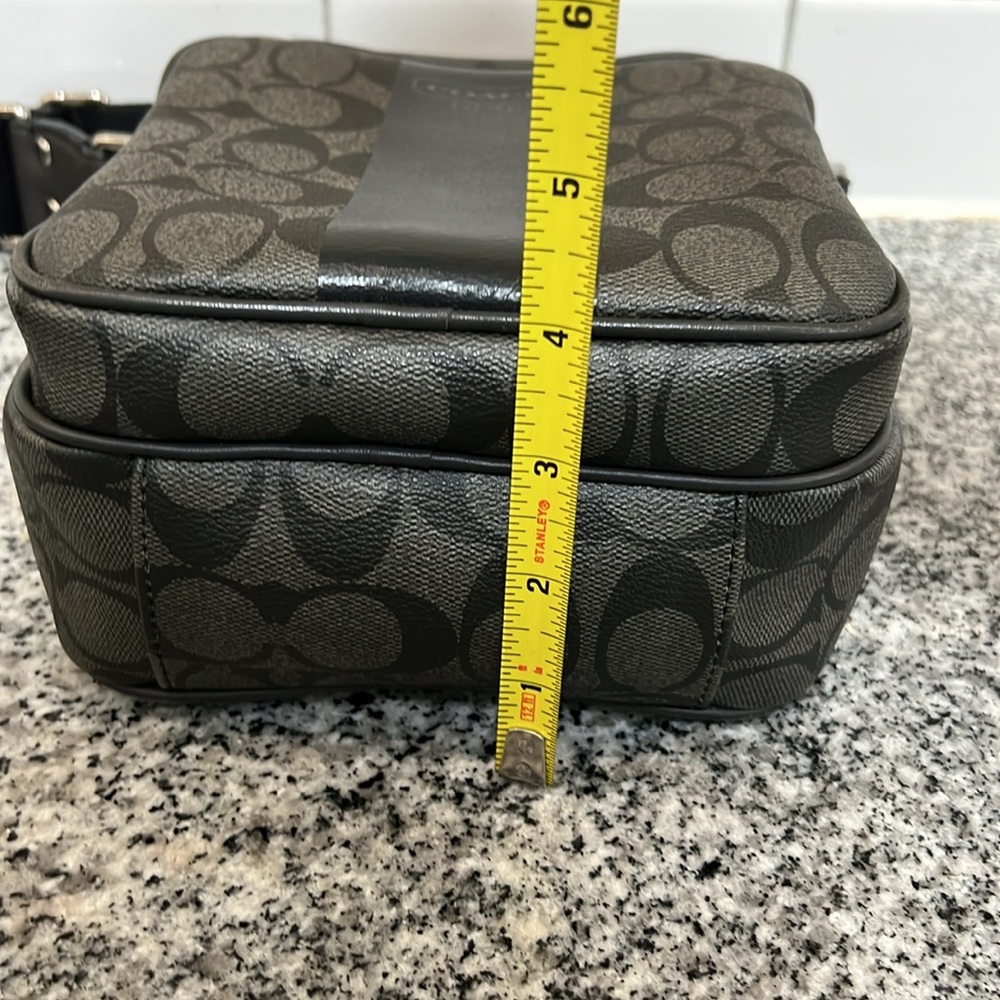 Coach - Heritage Stripe Flight Crossbody  - Coated Canvas - Picture 8 of 8